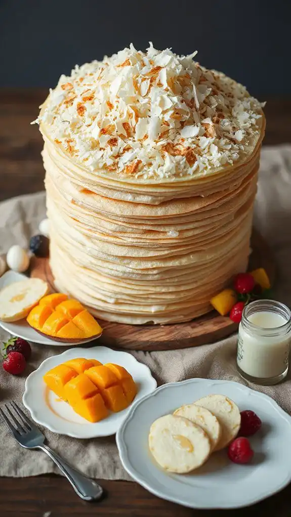 delicious layered coconut dessert delicious layered coconut dessert
