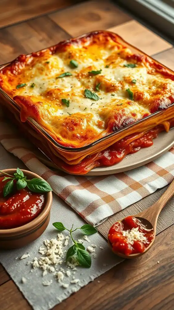 delicious layered pasta dish