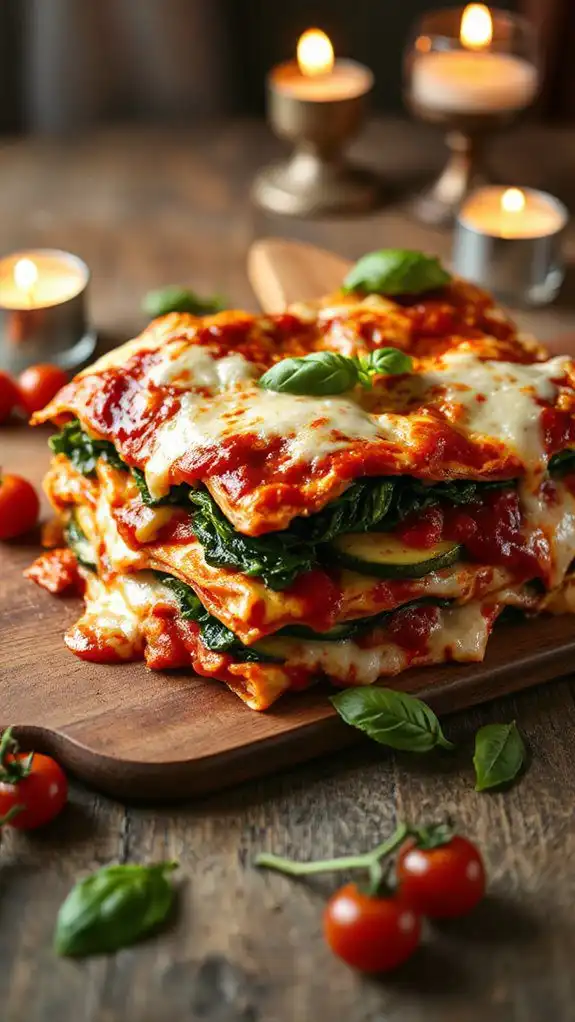 delicious layers of vegetables
