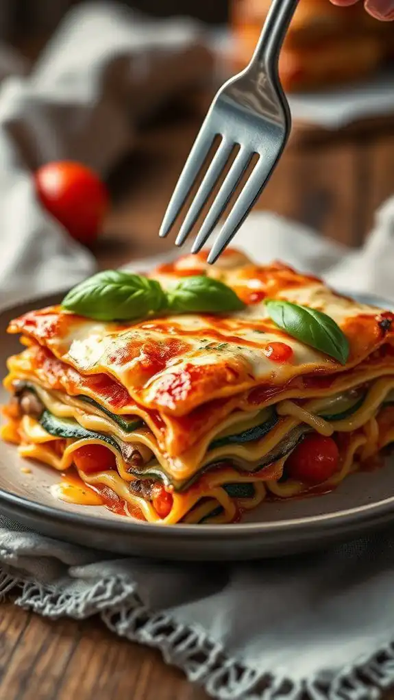 delicious layers of vegetables