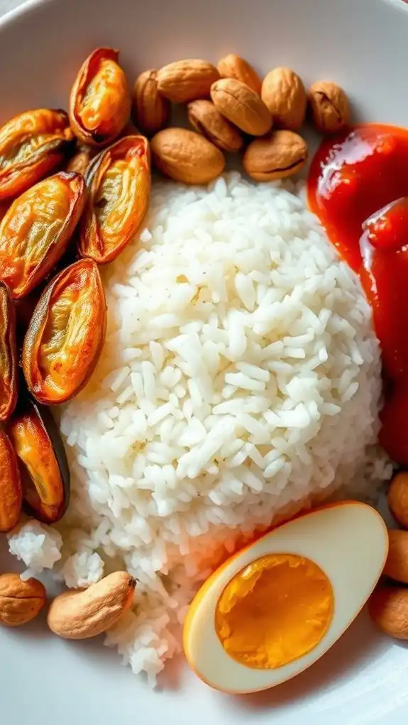 delicious malaysian coconut rice delicious malaysian coconut rice
