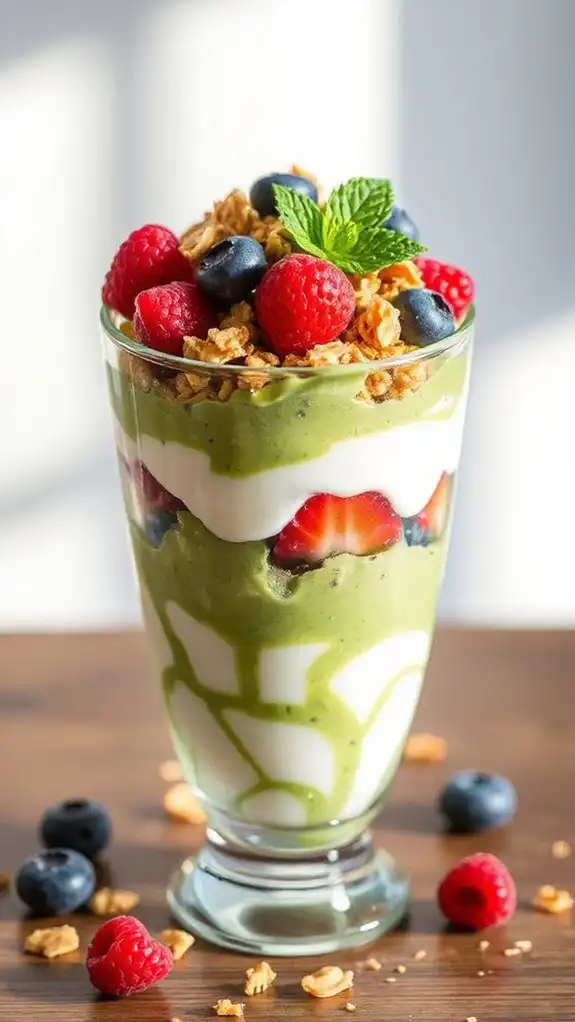delicious matcha easter dessert
