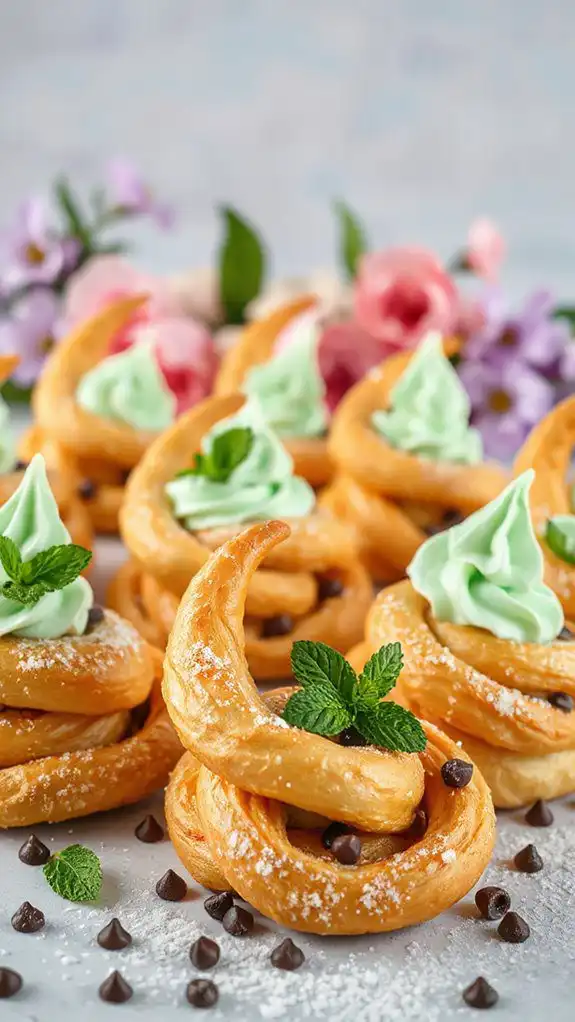 delicious mint chocolate treats