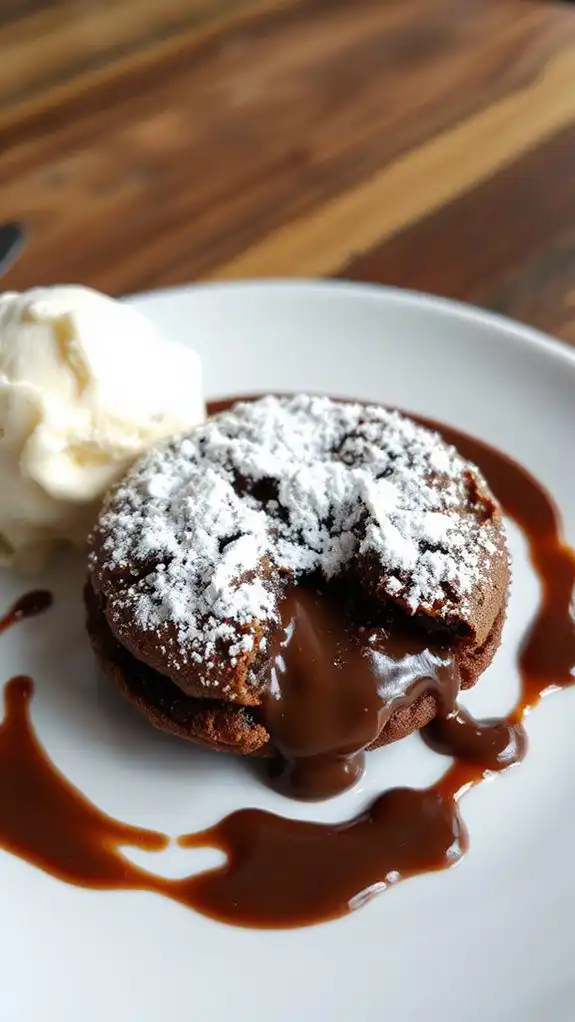 delicious molten lava treat