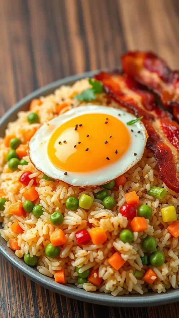 delicious morning fried rice