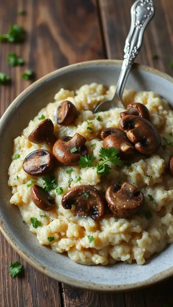 delicious mushroom risotto recipe