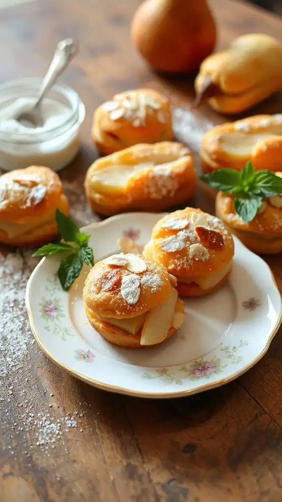 delicious nutty fruit pastries