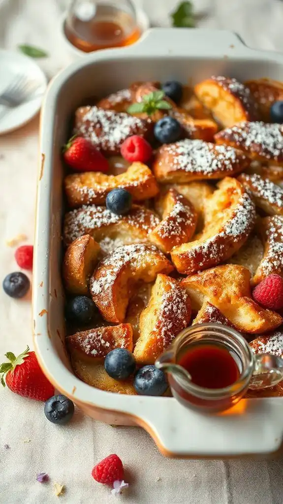delicious overnight breakfast dish