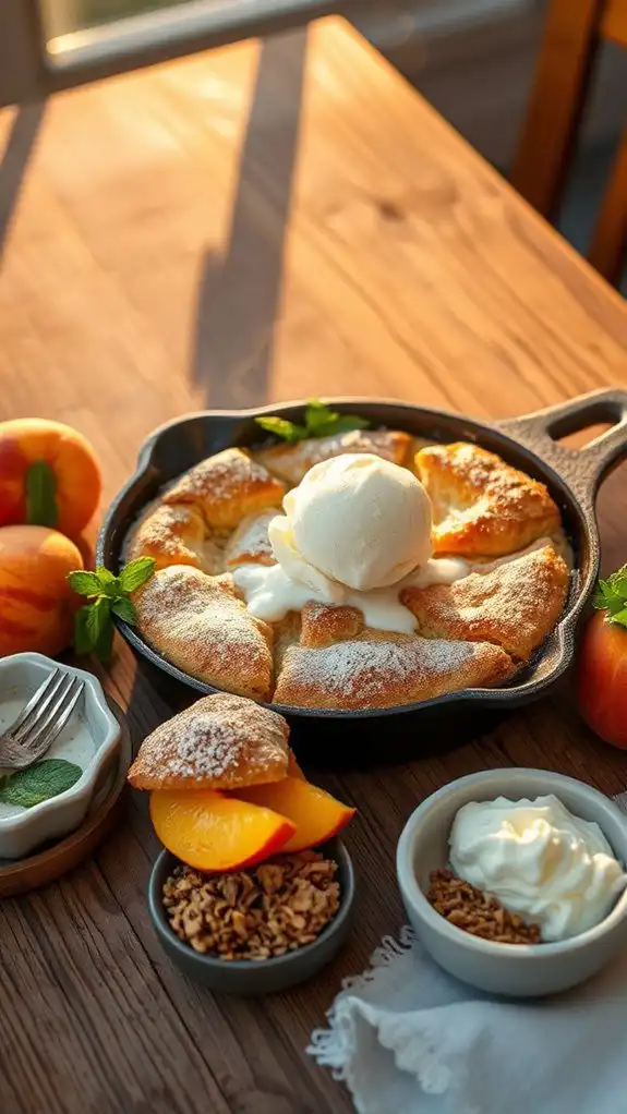 delicious peach dessert recipe