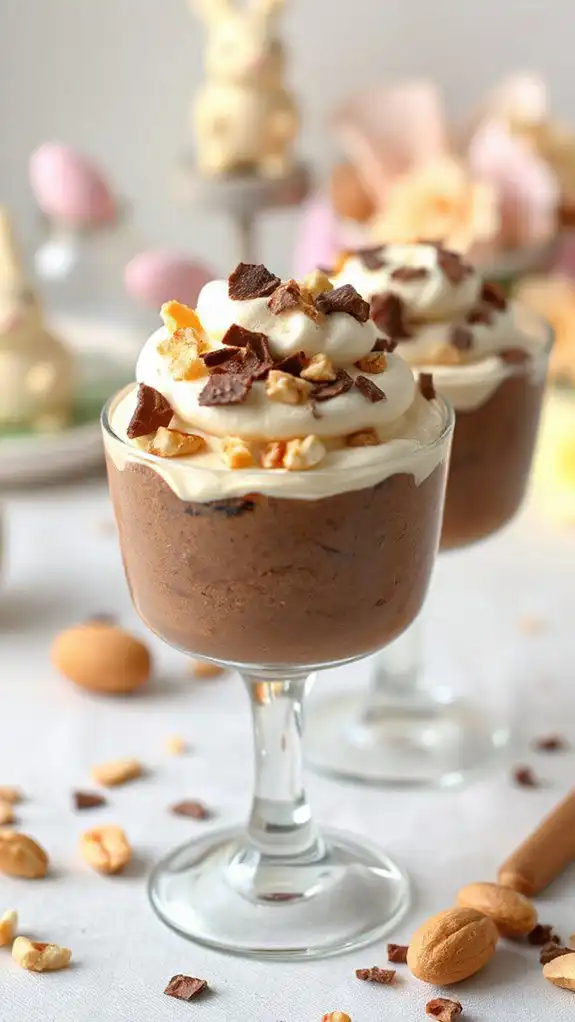delicious peanut butter mousse