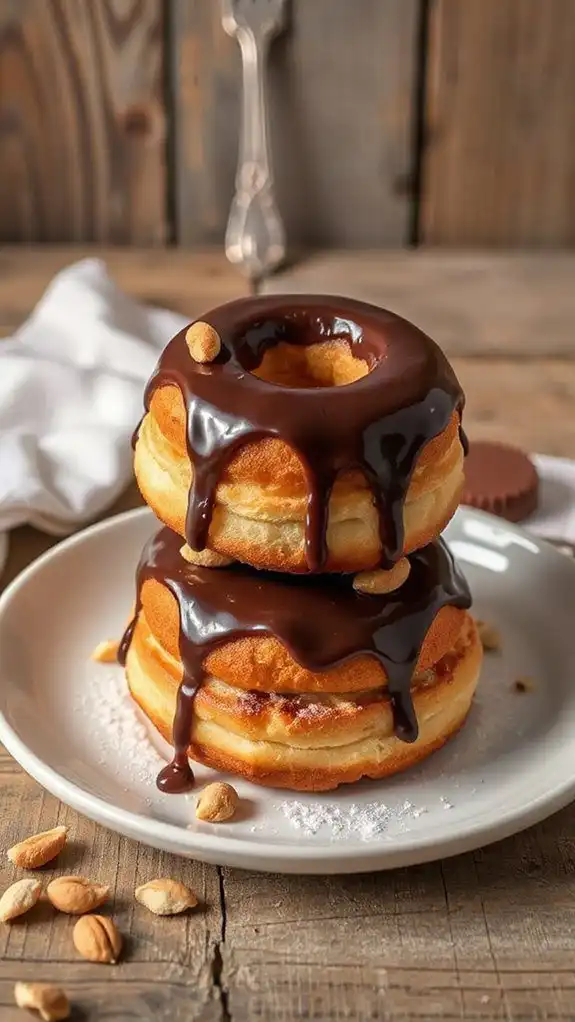 delicious peanut butter pastries