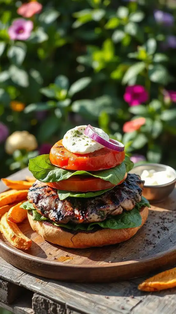 delicious portobello burger recipe