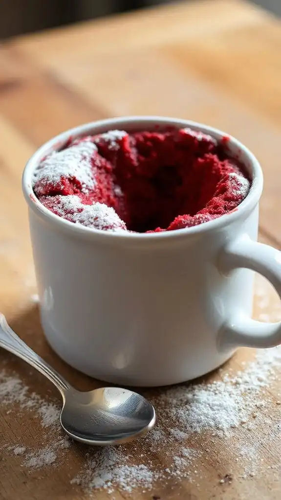 delicious red velvet dessert