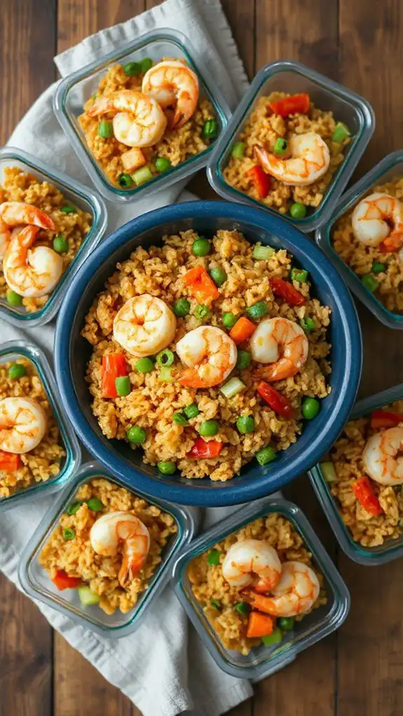 delicious shrimp fried rice