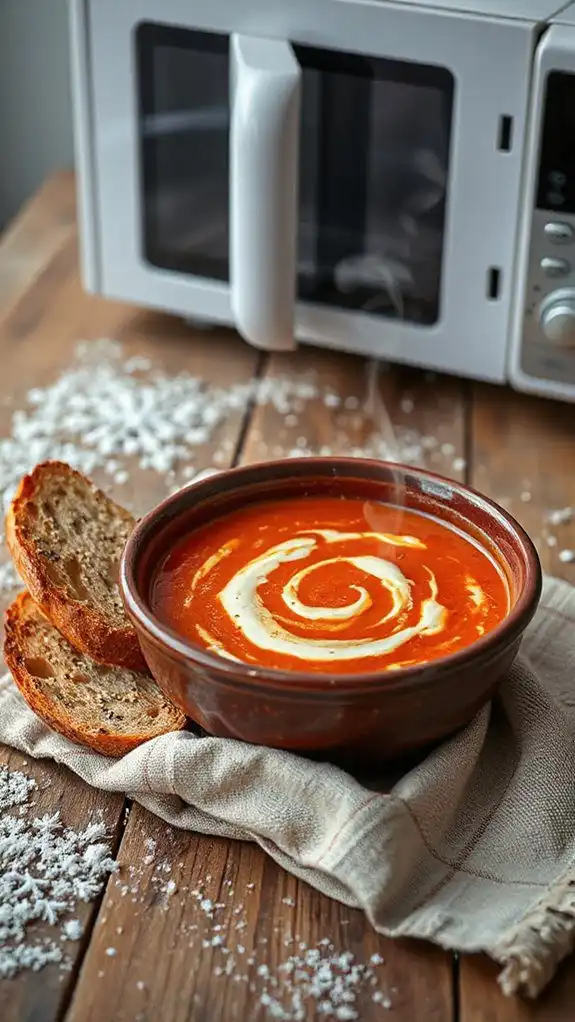 delicious smooth savory soup