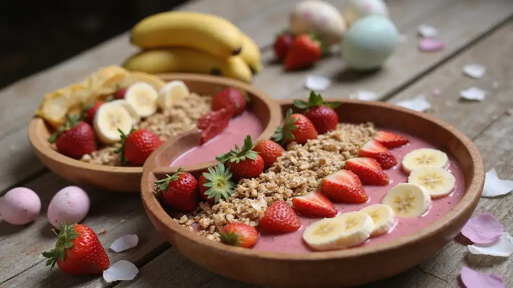 delicious strawberry banana bowls delicious strawberry banana bowls