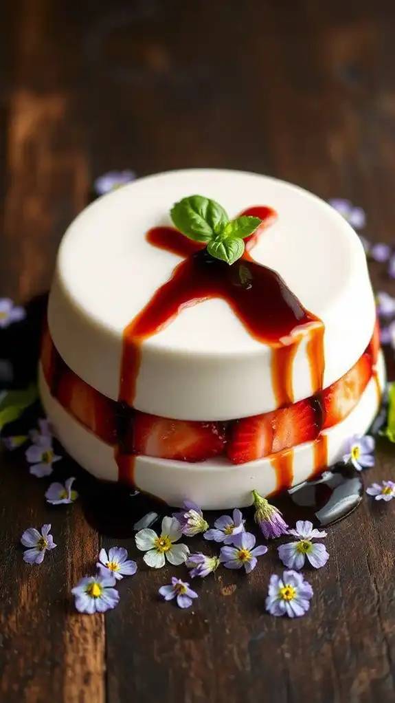 delicious strawberry basil dessert delicious strawberry basil dessert