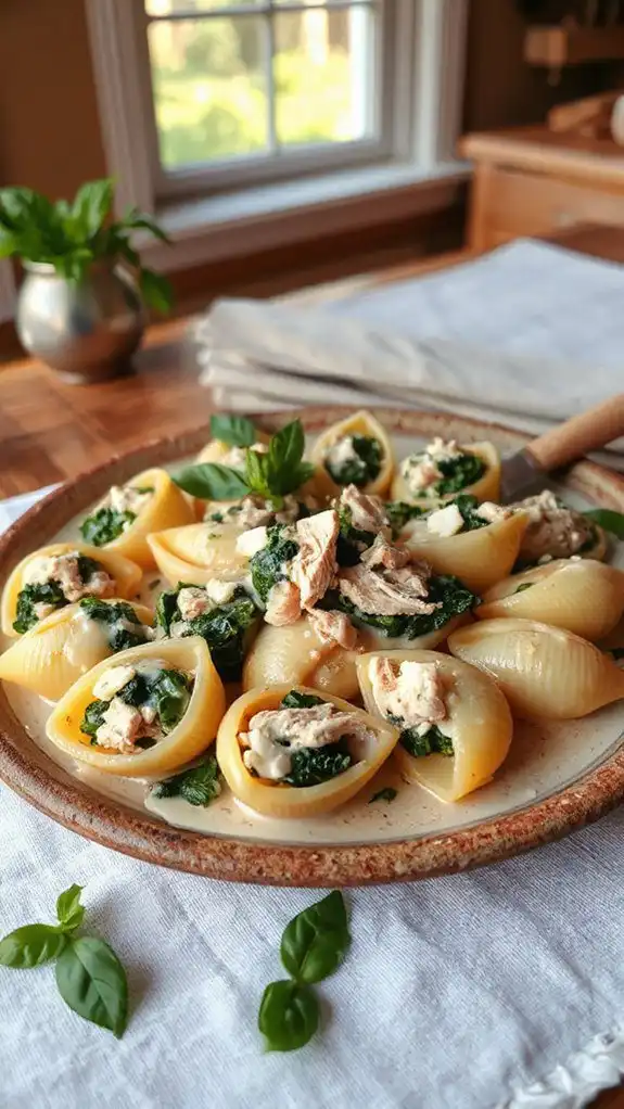 delicious stuffed pasta dish