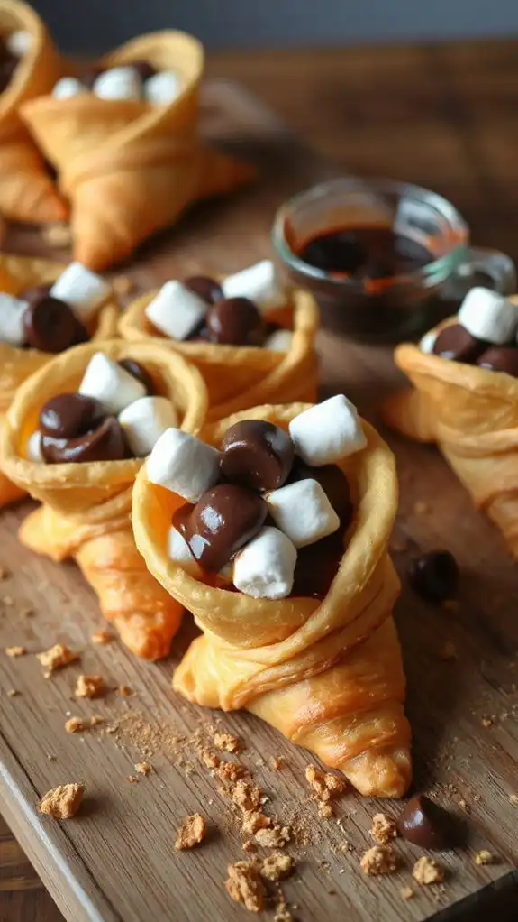 delicious sweet pastry dessert