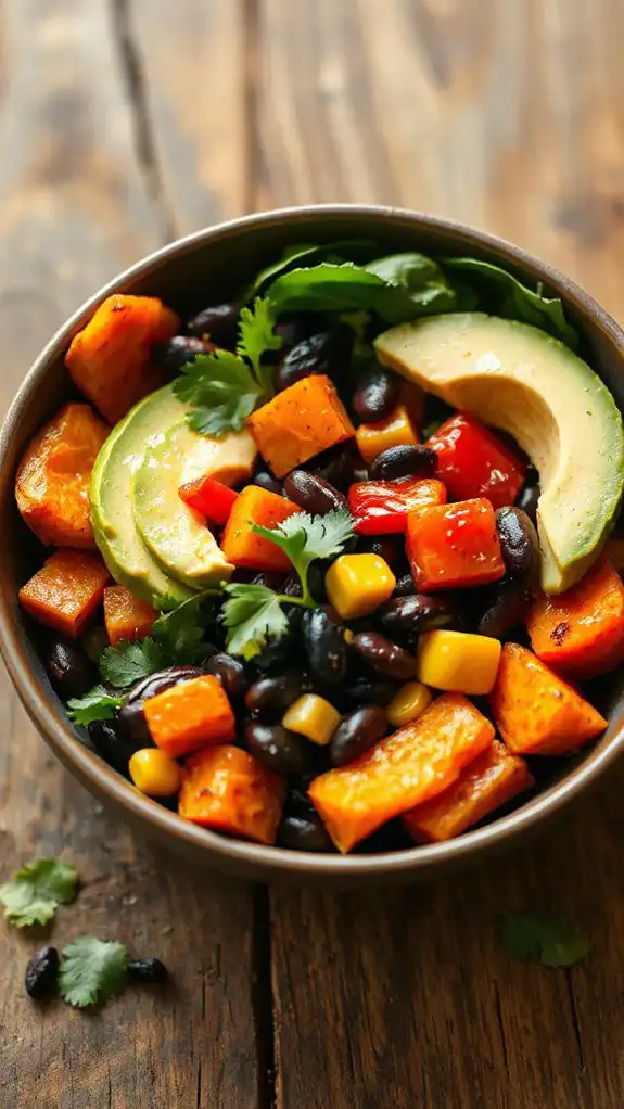 delicious sweet potato bowl
