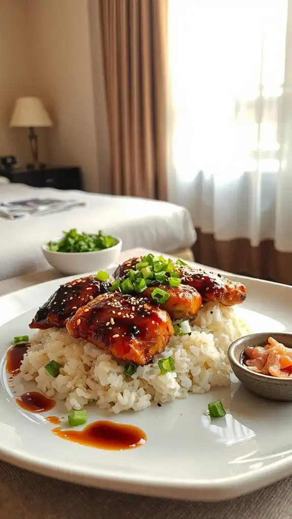 delicious teriyaki chicken dish