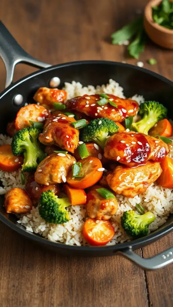 delicious teriyaki chicken dish