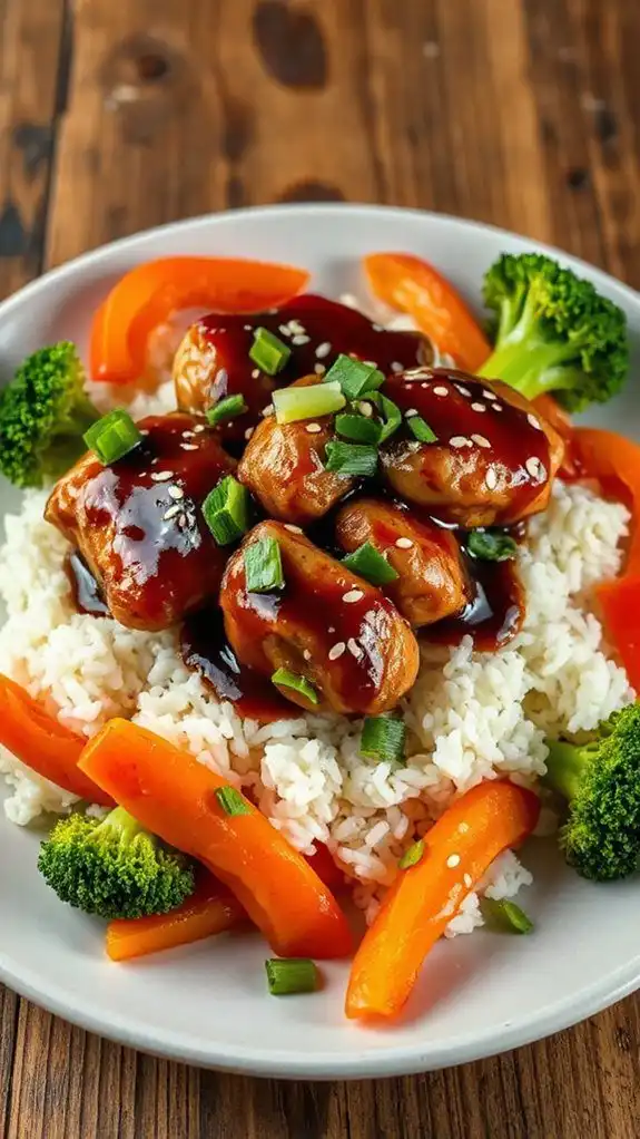 delicious teriyaki chicken dish