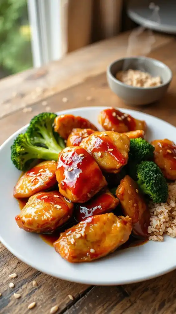 delicious teriyaki chicken dish