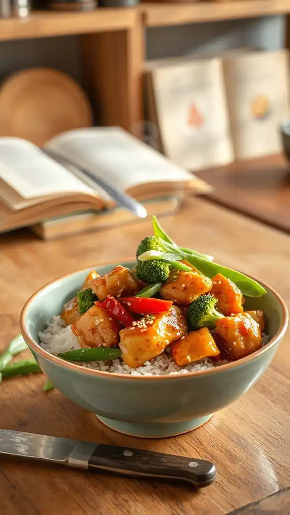 delicious teriyaki chicken dish
