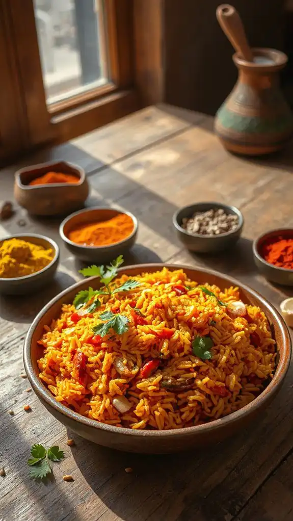 delicious tomato rice dish