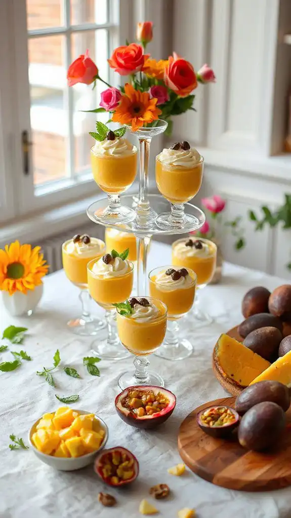 delicious tropical dessert treat delicious tropical dessert treat