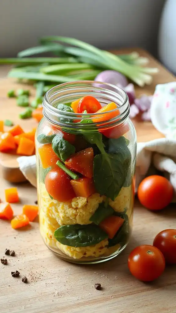 delicious vegetable egg dish