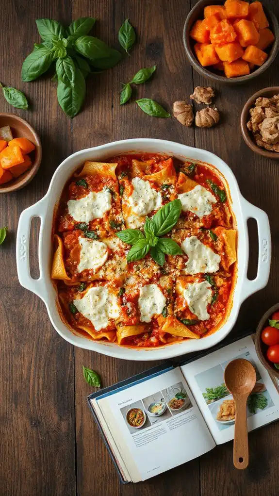 delicious vegetable layered dish