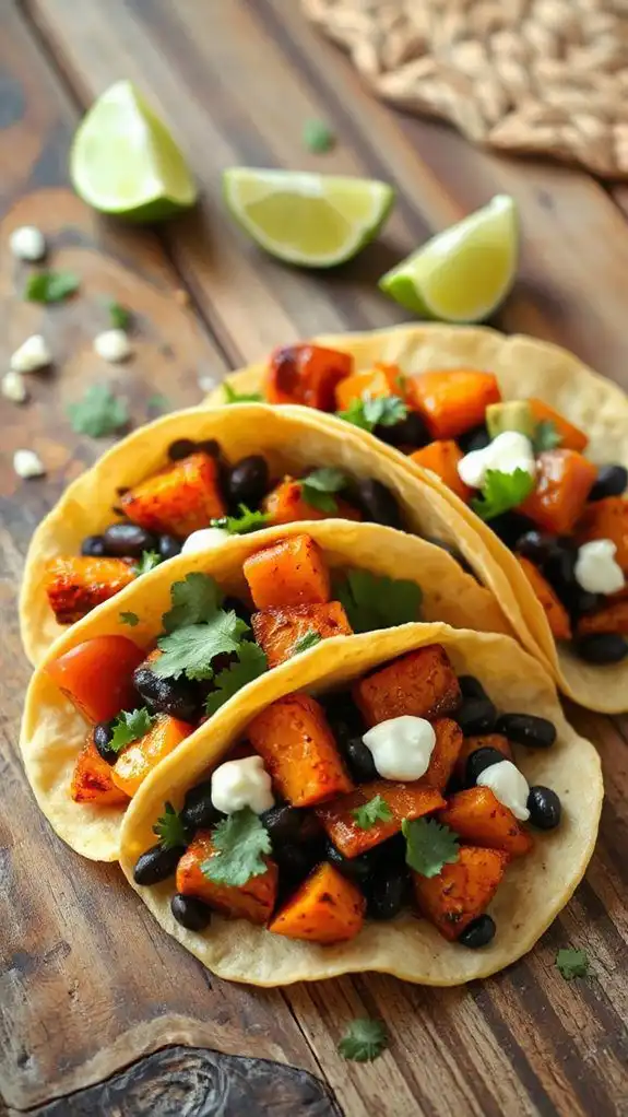 delicious vegetarian taco recipe