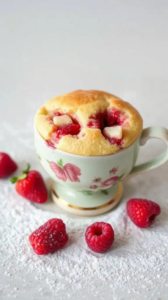 delicious white chocolate dessert