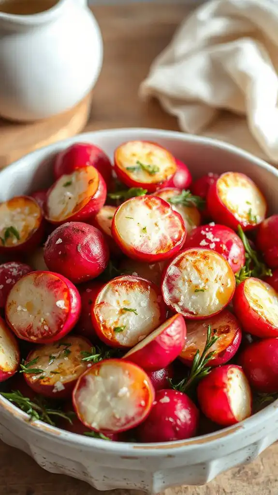 deliciously caramelized root vegetables