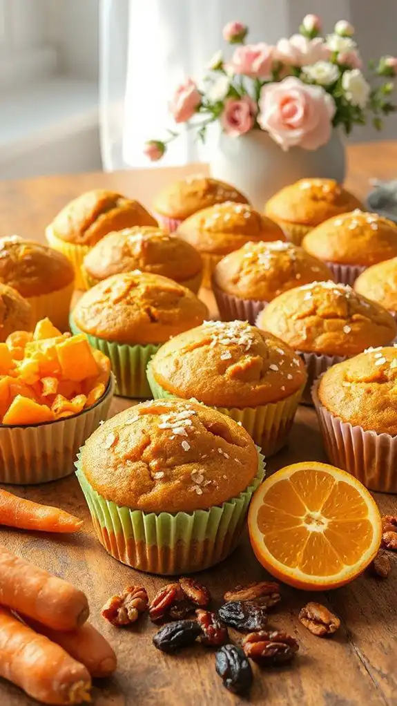 deliciously fluffy morning muffins