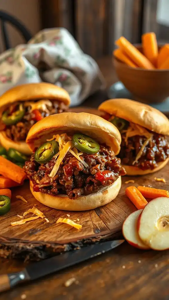 deliciously messy sandwich delight