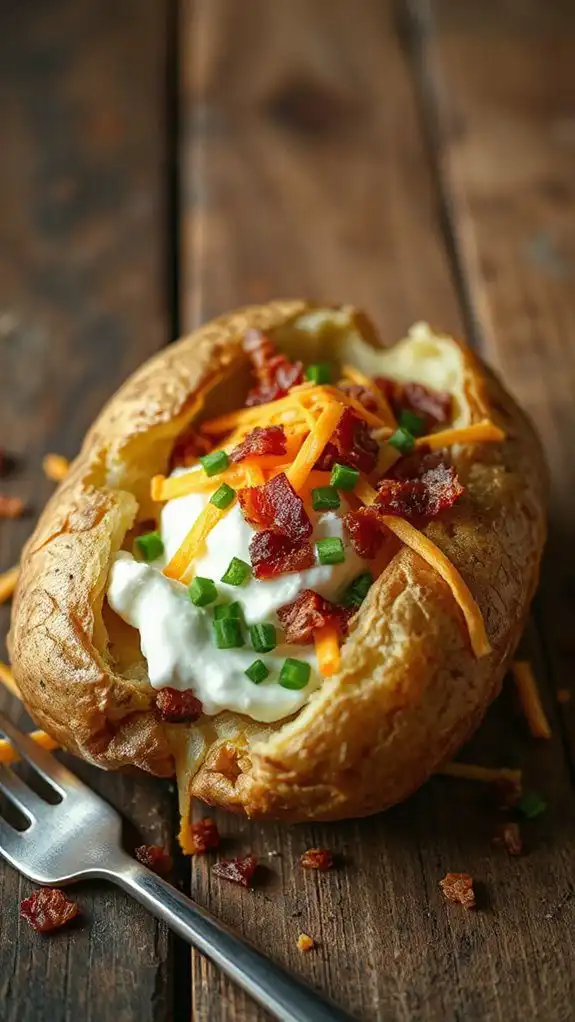 deliciously stuffed potato dish
