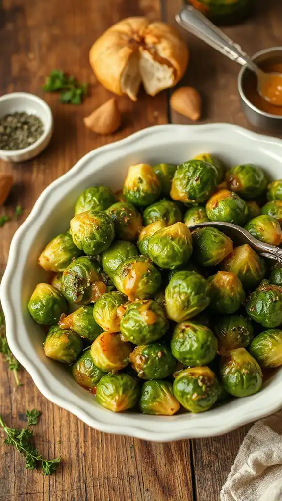 dijon mustard brussels sprouts