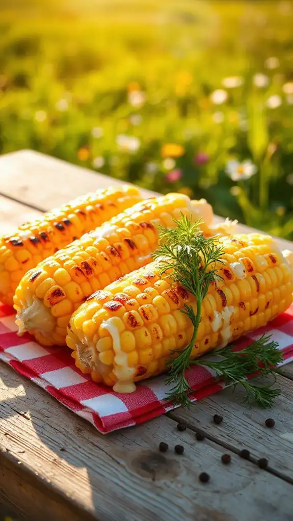 dill flavored corn delicacy