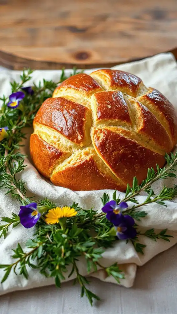 easter bread from france