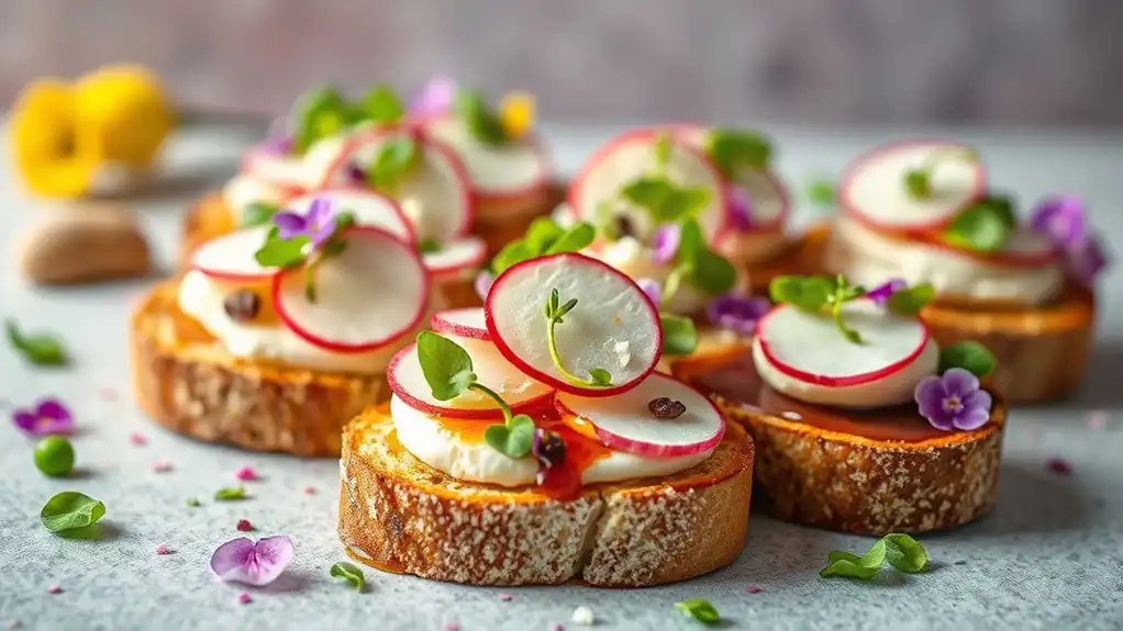 easter bruschetta topping ideas