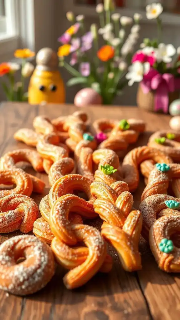 easter churros inspired designs
