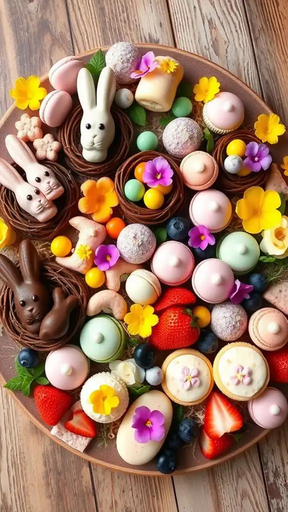 easter dessert board ideas