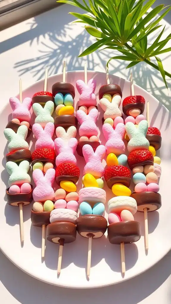 easter dessert skewer recipes