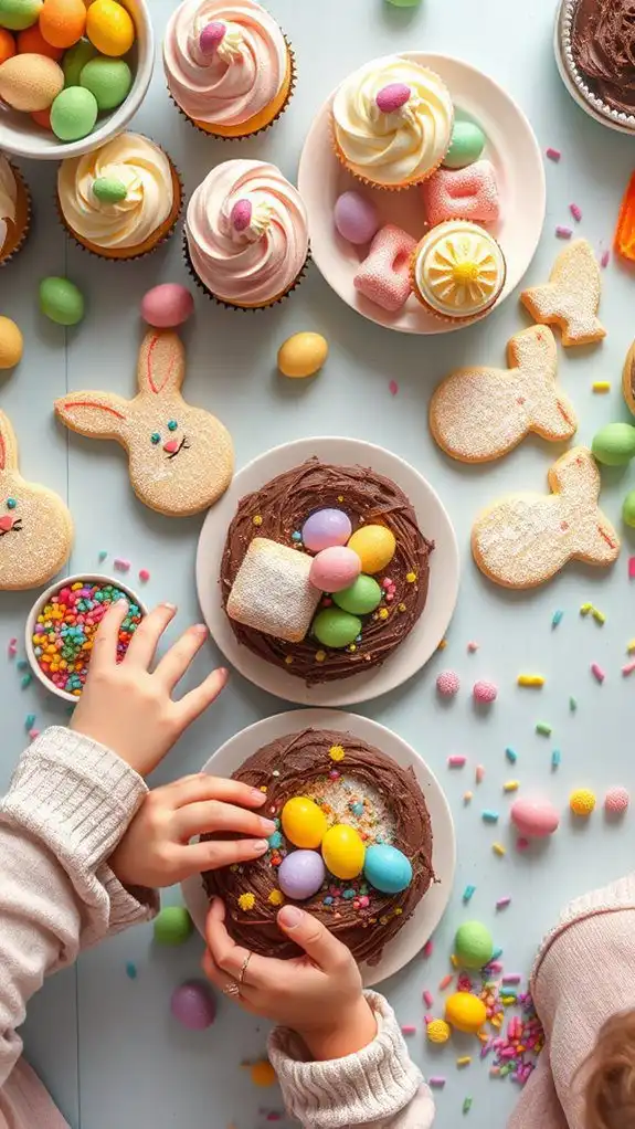 easter desserts kids make