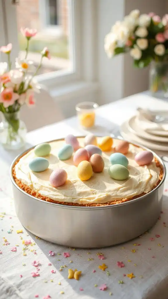 easter egg cheesecake recipe