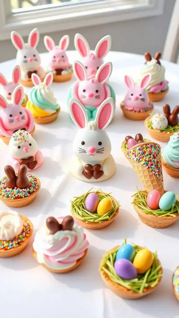 easter ice cream treats