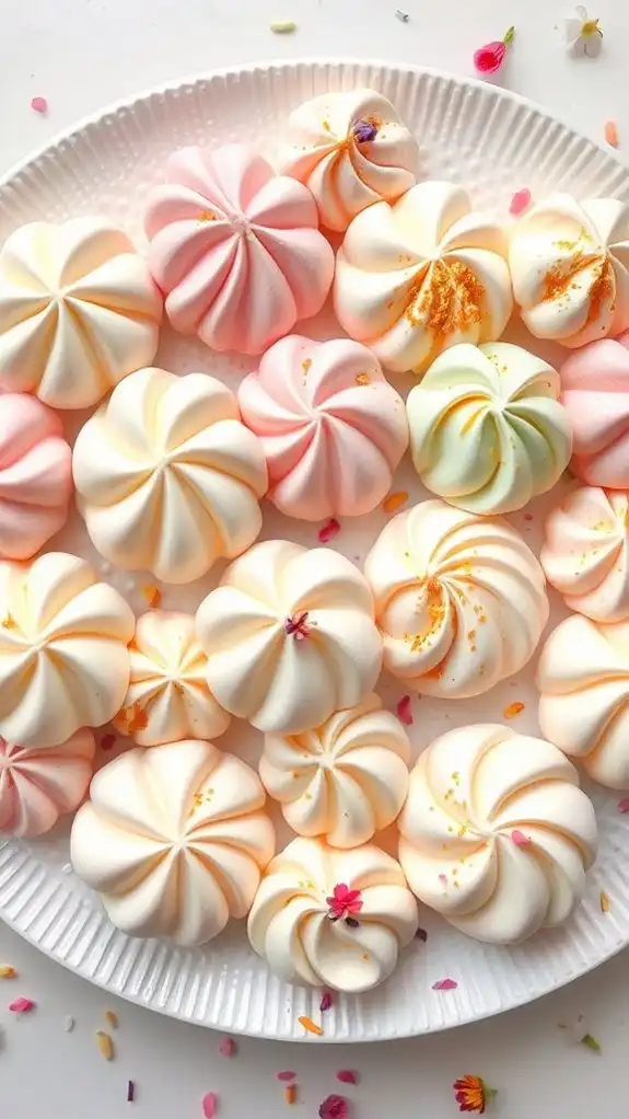 easter meringue cookie designs